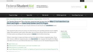 Standard Plan | Federal Student Aid