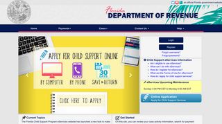 Home Page - eServiceRegistration - Florida Department of Revenue