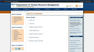 Active Health - DHRM - Commonwealth of Virginia