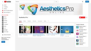 Aesthetics Pro - YouTube