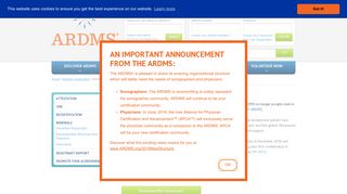 ARDMS Registry Renewal Fees | ARDMS
