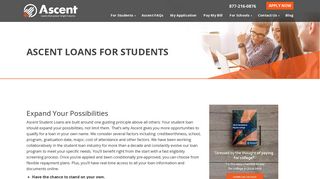 Ascent Loans for Students - Ascent Student Loans