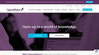 OpenAthens | Single sign-on, identity & access management software