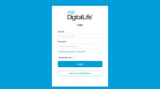 Digital Life App | Login - AT&T