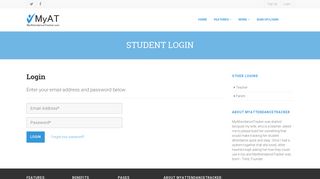 Student Login - Attendance Tracking Software Online