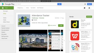 Attendance Tracker - Apps on Google Play
