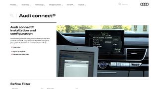 Audi connect® Help & Support | Audi USA