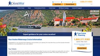 Already Booked - Avalon Waterways: Tickets, Pre-registration, Travel ...