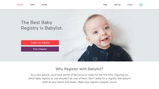 The Best Baby Registry is Babylist