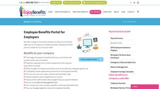 Employee Benefits Portal for Employers from Enjoy Benefits
