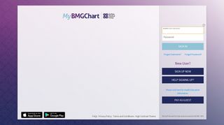 MyBMGChart - Your secure online health connection