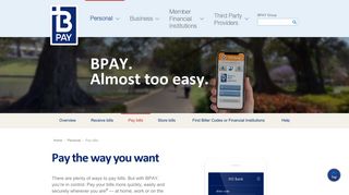 Pay your bills the easy way with BPAY - BPAY