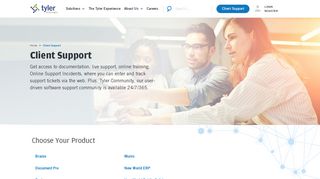 Client Support | Tyler Technologies