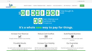 Business Express™ - A Whole New Way To Pay For Things - Home