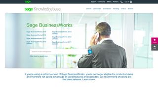 Sage BusinessWorks - Sage Knowledgebase