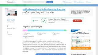Access onlinebewerbung.iubh-fernstudium.de. myCampus: Log in to ...