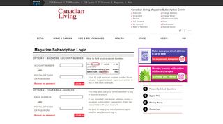 Canadian Living Customer Care - Canadian Living Magazine ...