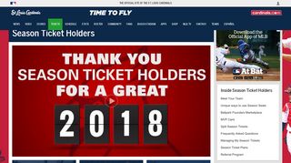 Season Ticket Holders | St. Louis Cardinals - MLB.com