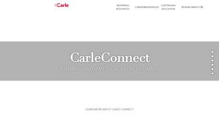 CarleConnect - Home