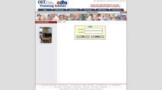 Training Registry v1.34 - Login - my-cdhs.state.co.us