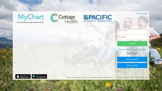FAQs - MyChart - Login Page - Cottage Health
