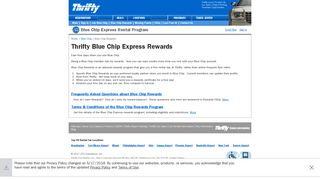 Blue Chip Rewards - Thrifty