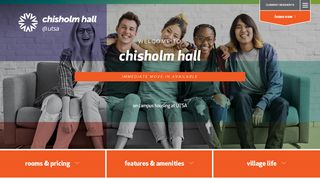 Chisholm Hall | UTSA On Campus Housing | Student Housing San ...
