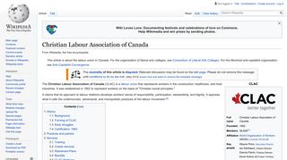 Christian Labour Association of Canada - Wikipedia