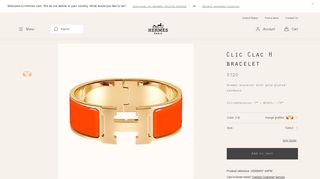 Clic Clac H bracelet | Hermès