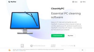 CleanMyPC: Best PC Cleaner. Optimize and Clean My PC. - MacPaw