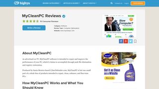 MyCleanPC Reviews - Is it a Scam or Legit? - HighYa
