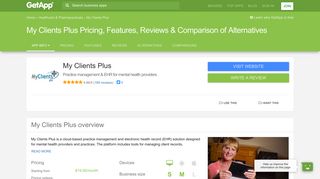 My Clients Plus Pricing, Features, Reviews & Comparison of ... - GetApp