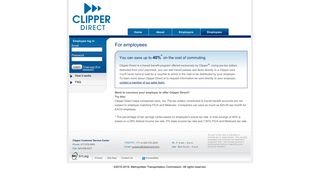 Clipper Direct - Employee - Clipper Card