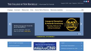The College of New Rochelle - Login - iModules