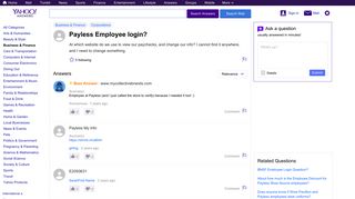 Payless Employee login? | Yahoo Answers