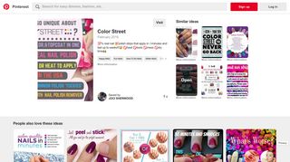 What's Color Street!?! It's a new way of doing your nails with the mess ...