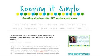 Introducing Color STREET- 100% Nail Polish Strips- Easy Application ...