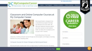 Classroom & Online Computer Courses for IT at My Computer Career