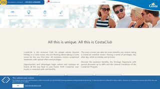 CostaClub - the exclusive Club of Costa Cruises - Costa Crociere S.P.A.