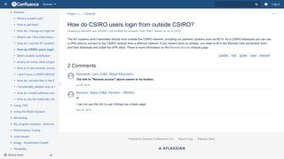How do CSIRO users login from outside CSIRO? - Confluence Mobile ...
