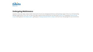 Sign into myDaVita - DaVita - Feature: Understanding Kidney Disease