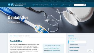 Dental Blue for Members | Blue Cross and Blue Shield of North Carolina