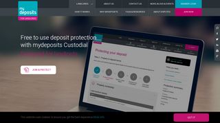 Free Custodial Landlord Deposit Protection | My Deposits
