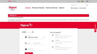 My Digicel ID Account | Digicel Guyana