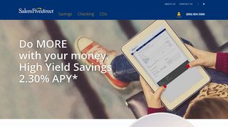Salem Five Direct - eOne Checking, Savings and CD Accounts