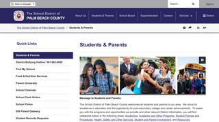 Students - The School District of Palm Beach County