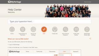 Where can I see my DNA results? - MyHeritage