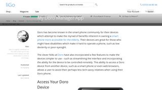 My Doro Manager App - liGo - liGo Magazine - LiGo Electronics
