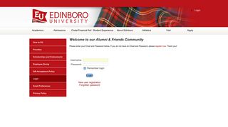 Edinboro University: Home