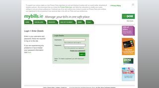 Login - mybills.ie